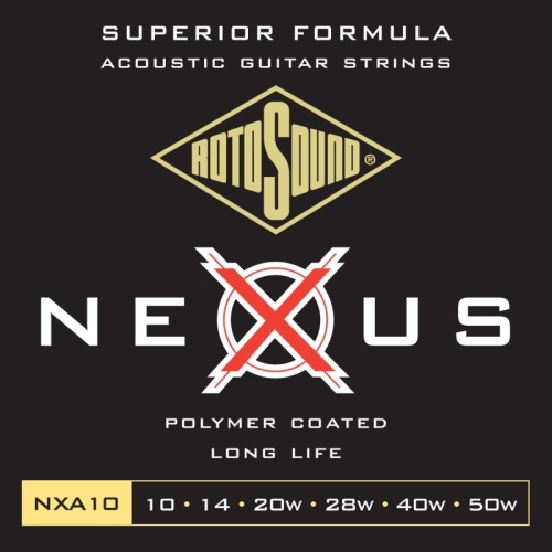 ROTOSOUND NXA10 STRINGS COATED TYPE